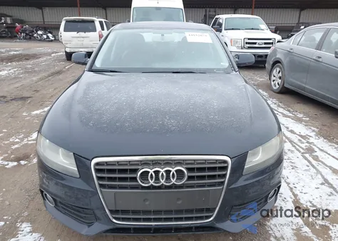 2010 Audi A4 2.0T Premium из США, поврежденный, VIN WAUAFAFL1AN026943